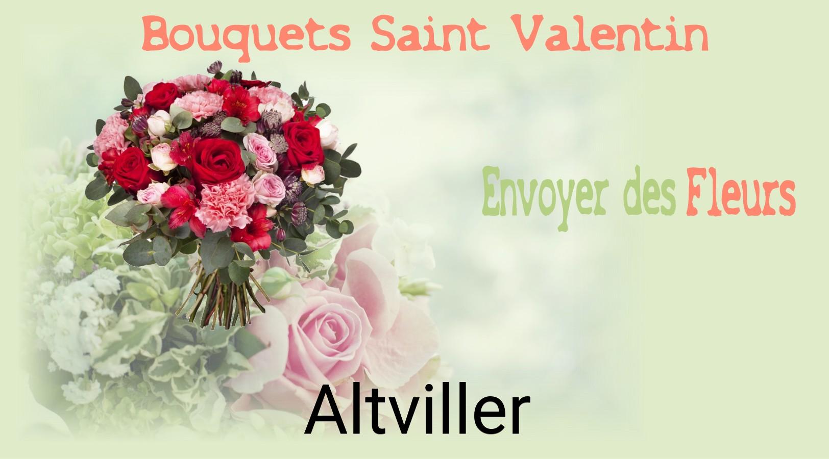 Roses de Saint-Valentin livrées à Altviller